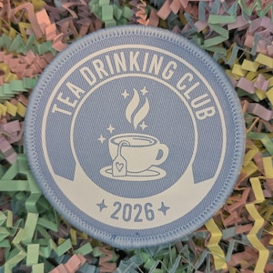Badge/écusson 2026 du club des buveurs de thé