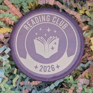 Reading Club 2026 badge/patch