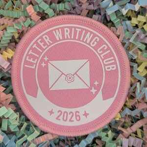 レターライティングクラブ 2026 バッジ/パッチ