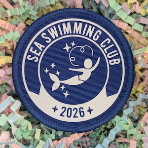 Sea Swimming Club 2026 badge/patch