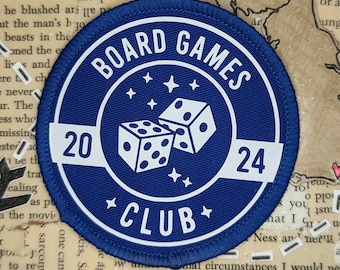 Insignia/parche del Board Games Club 2024