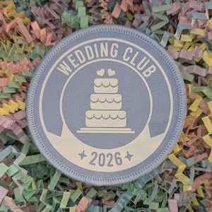 Wedding Club 2026 badge/patch