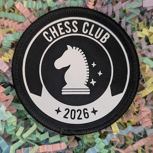 Chess Club 2026 badge/patch