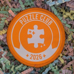 Puzzle Club 2026 badge/patch