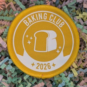 Baking Club 2026 badge/patch