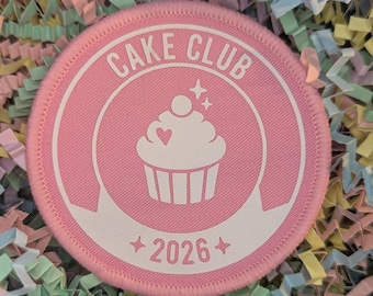 Cake Club 2026 badge/patch