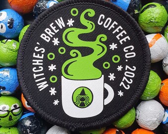 Hallowe'en 2022 - Witches' Brew Coffee Co. patch/badge
