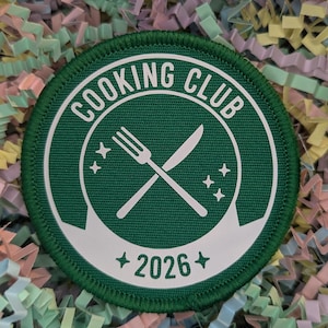 Cooking Club 2026 badge/patch
