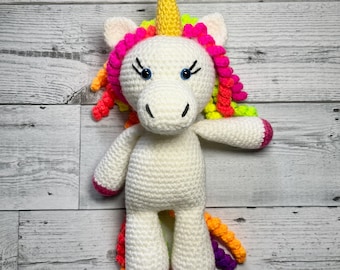 Unicorn Plush | Handmade Plush | Amigurumi Crochet
