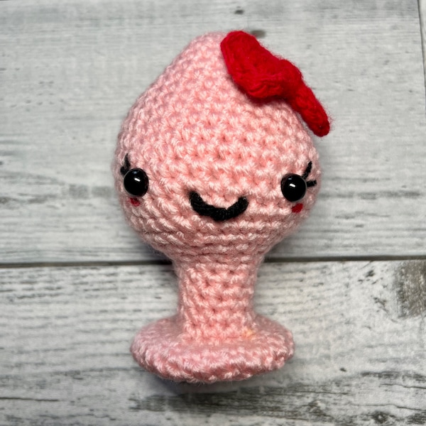 Butt Plug | Crochet Plushie Handmade | Adult Novelty Gift