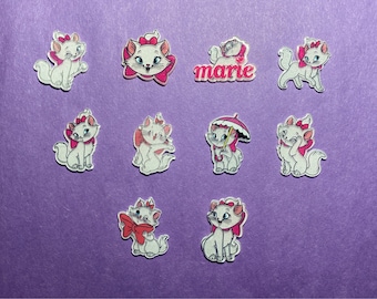 Sparkly Kitty Pins