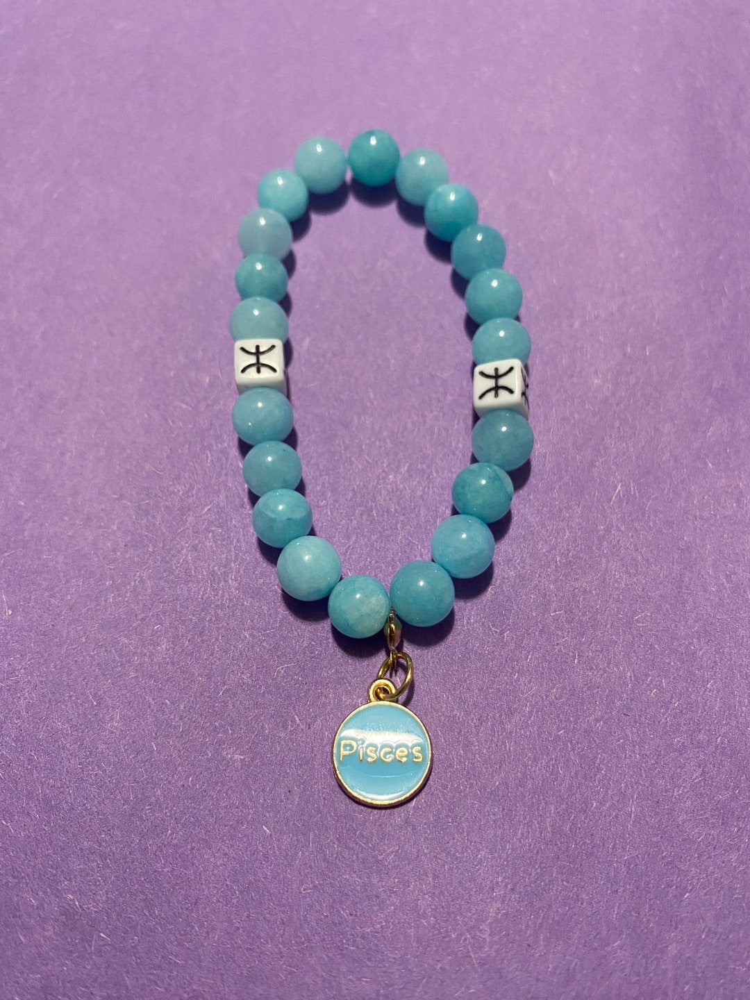 Zodiac Bead Bracelets Etsy