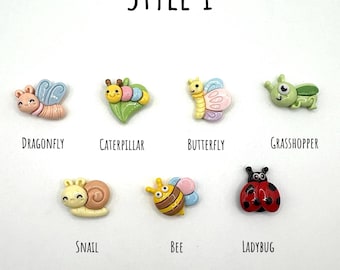 Lindos adornos para zapatos con forma de insecto y ¡mucho más!