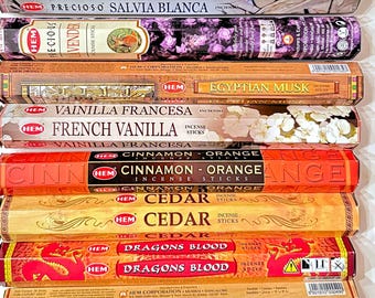 Handmade Aromatherapy Incense Sticks: Relaxation, Meditation, Stress Relief