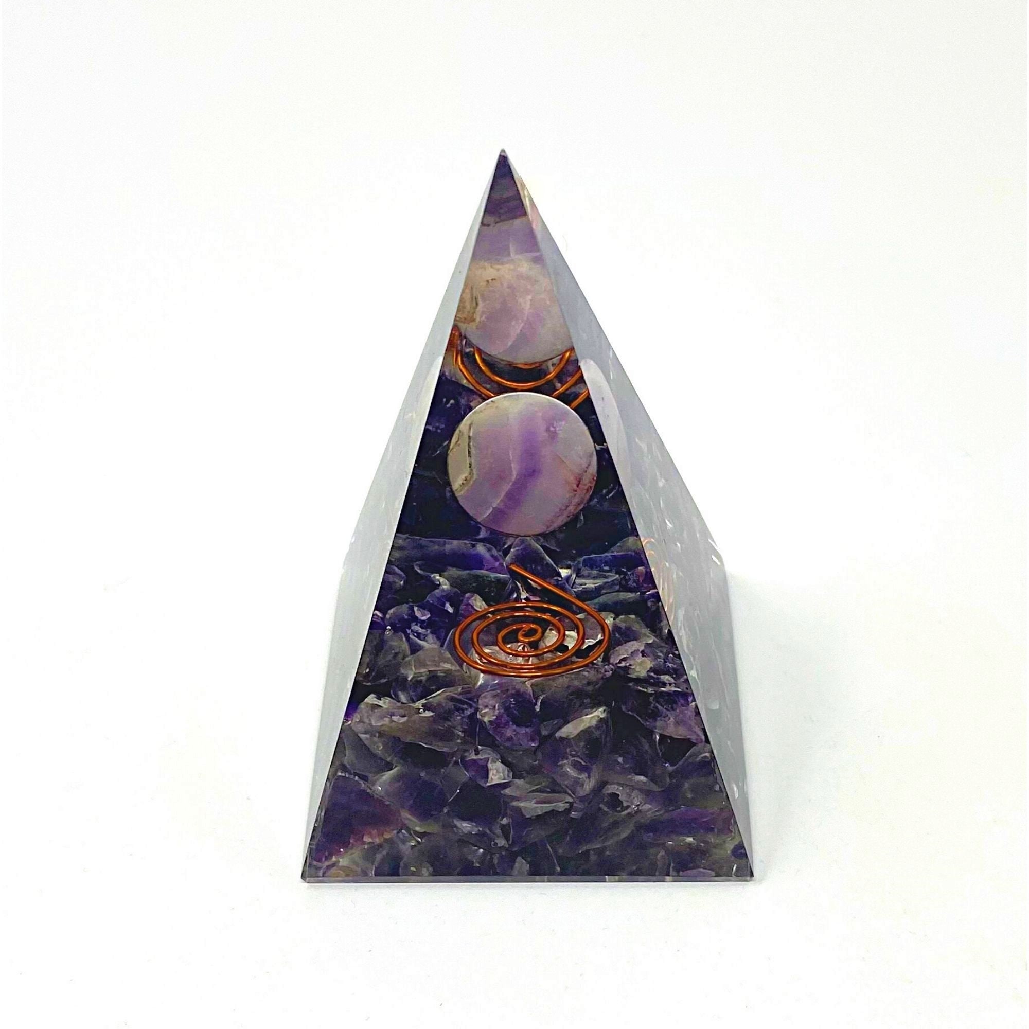 Solid Copper Pyramid - 2 5/8 inch