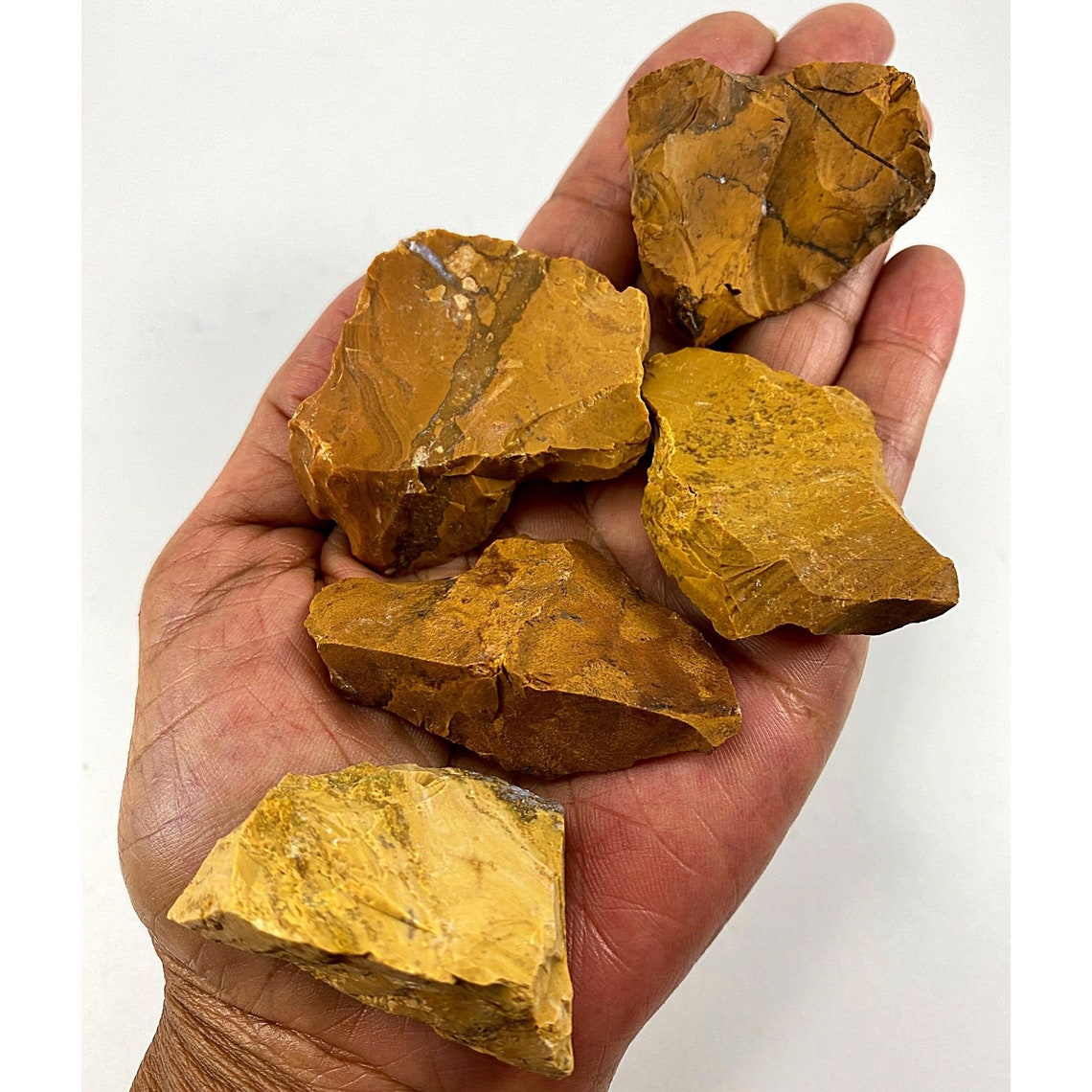 Raw Yellow Jasper. Intention Stone. Healing Stone. Protection Etsy