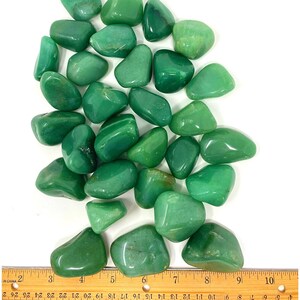 Green Aventurine Tumbled Stone for Good Luck, Discounts, Aventurine Crystal to Attract Money, Aventurine Stone for Love, Crystal Healing. image 7