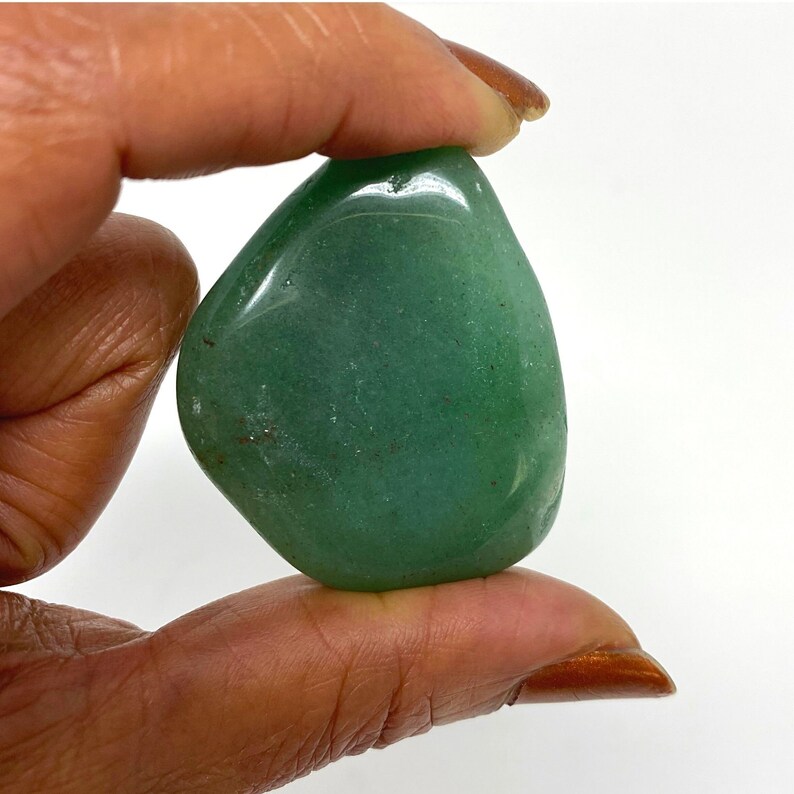 Green Aventurine Tumbled Stone for Good Luck, Discounts, Aventurine Crystal to Attract Money, Aventurine Stone for Love, Crystal Healing. image 5