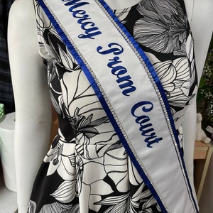 Pageant Sashes With Rhinestones /Heavyweight Satin