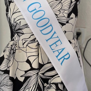 Pageant Sashes Printed