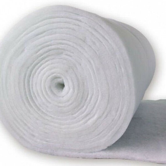 Comprar Rollo de tela de guata de poliéster para ropa, edredones acolchados  para tapicería o acolchado artesanal, algodón esponjoso, 1 ud.