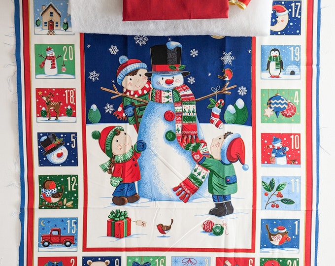 Calendrier De L'Avent 2025 à Remplir - 24 Sachets En Toile De Jute 15x10 Cm Avec Ficelle - 12