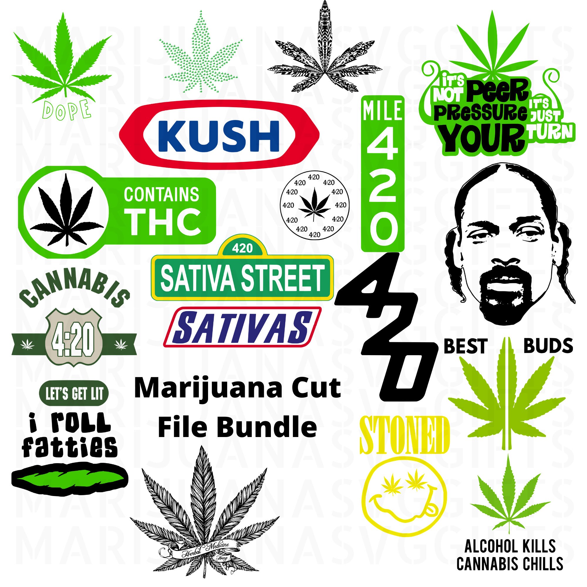 Weed Tray SVG