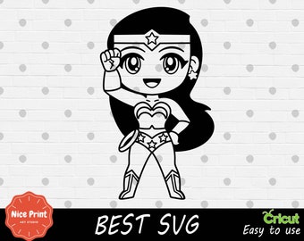 Download Wonder Woman Svg Etsy