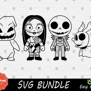 Outline Jack SVG Bundle – Cricut SVG – SVG-Schnittdatei – Digitaldruck – einfacher Schnitt – hohe Qualität