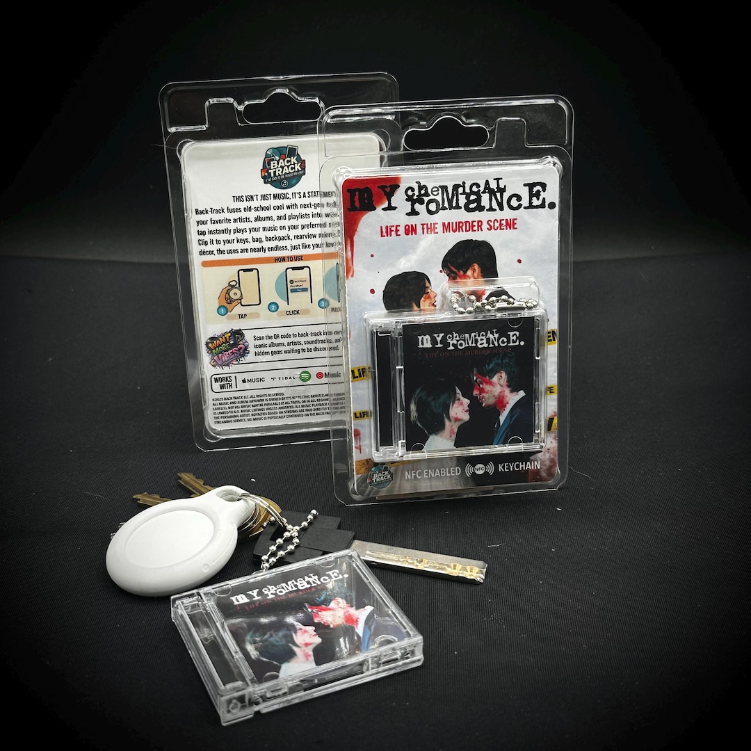 My Chemical Romance: Life on the Murder Scene (NCF Enabled Keychain) - Etsy