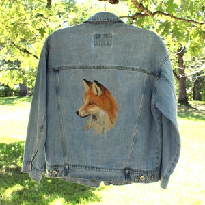 Wolf Jean Jacket - Etsy