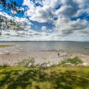 A view of Lake Champlain