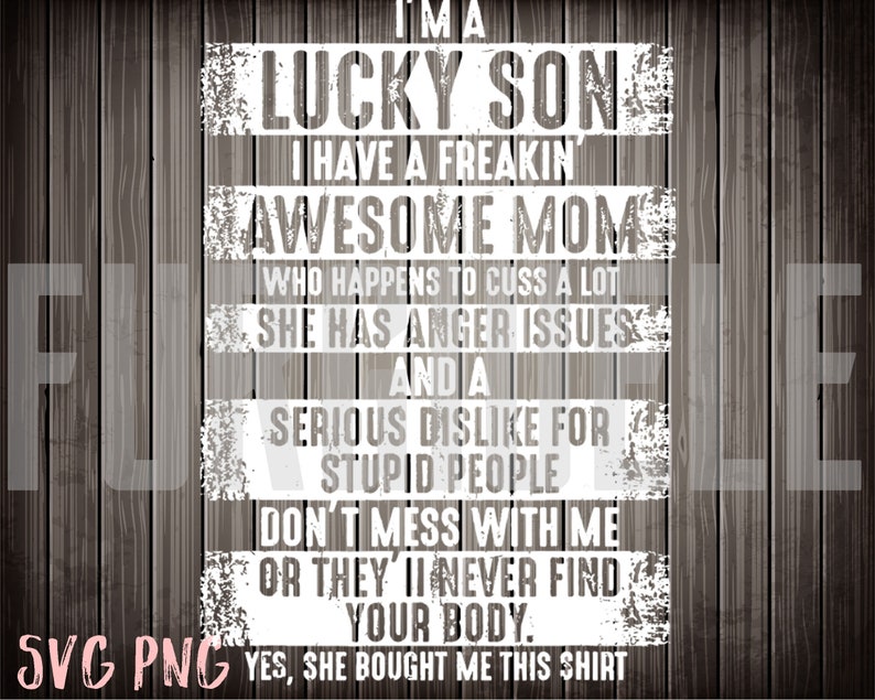 Free Free 61 Lucky Son Svg SVG PNG EPS DXF File