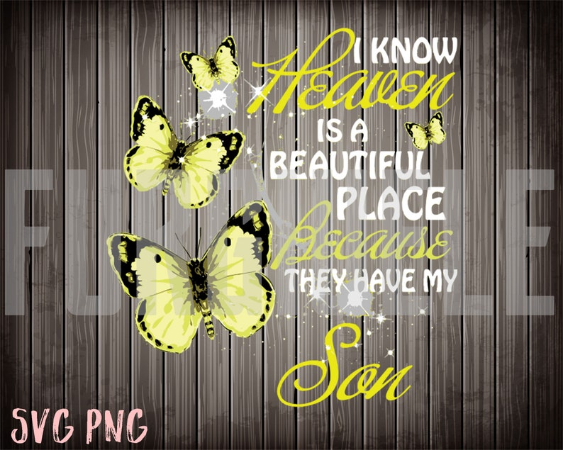 Free Free 232 Son In Heaven Svg SVG PNG EPS DXF File