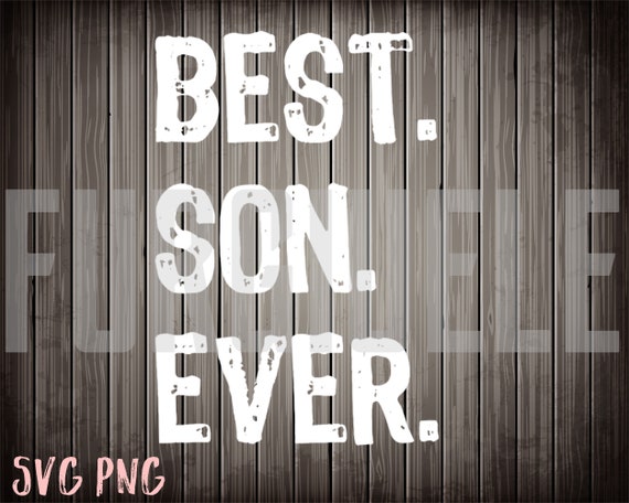 Download Best Son Ever Funny Gift Christmas Svg Png My Son Love Son Etsy