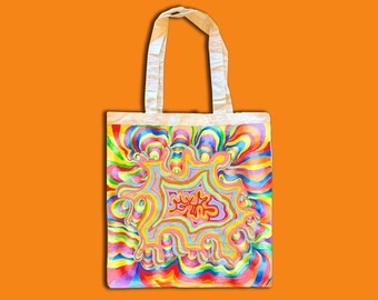 Trippy swirl bag