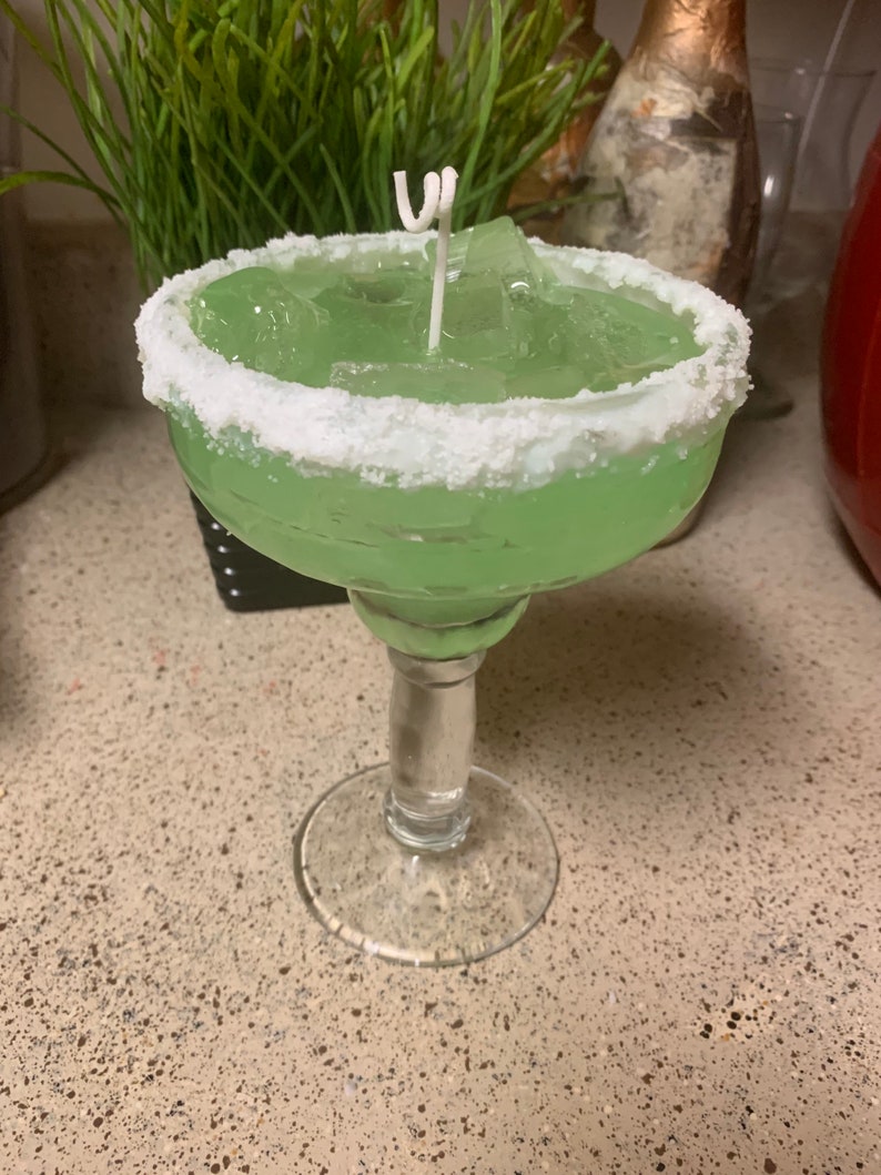 Margarita gel glass candle 20 oz Etsy