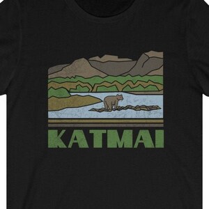 Katmai Shirt National Park Tee US Park Tshirt Outdoor Gift Idea Adventure RV Camping Hike Travel