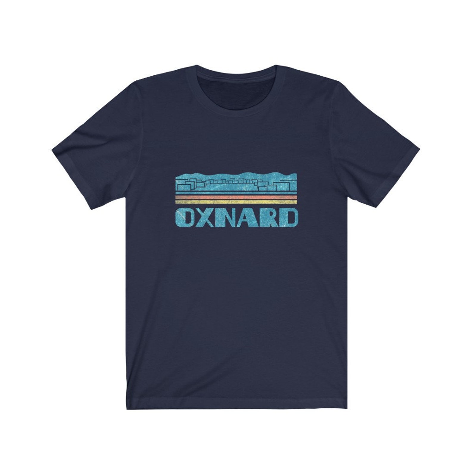 Oxnard Shirt Oxnard City California CA Skyline Tee Cityscape Etsy