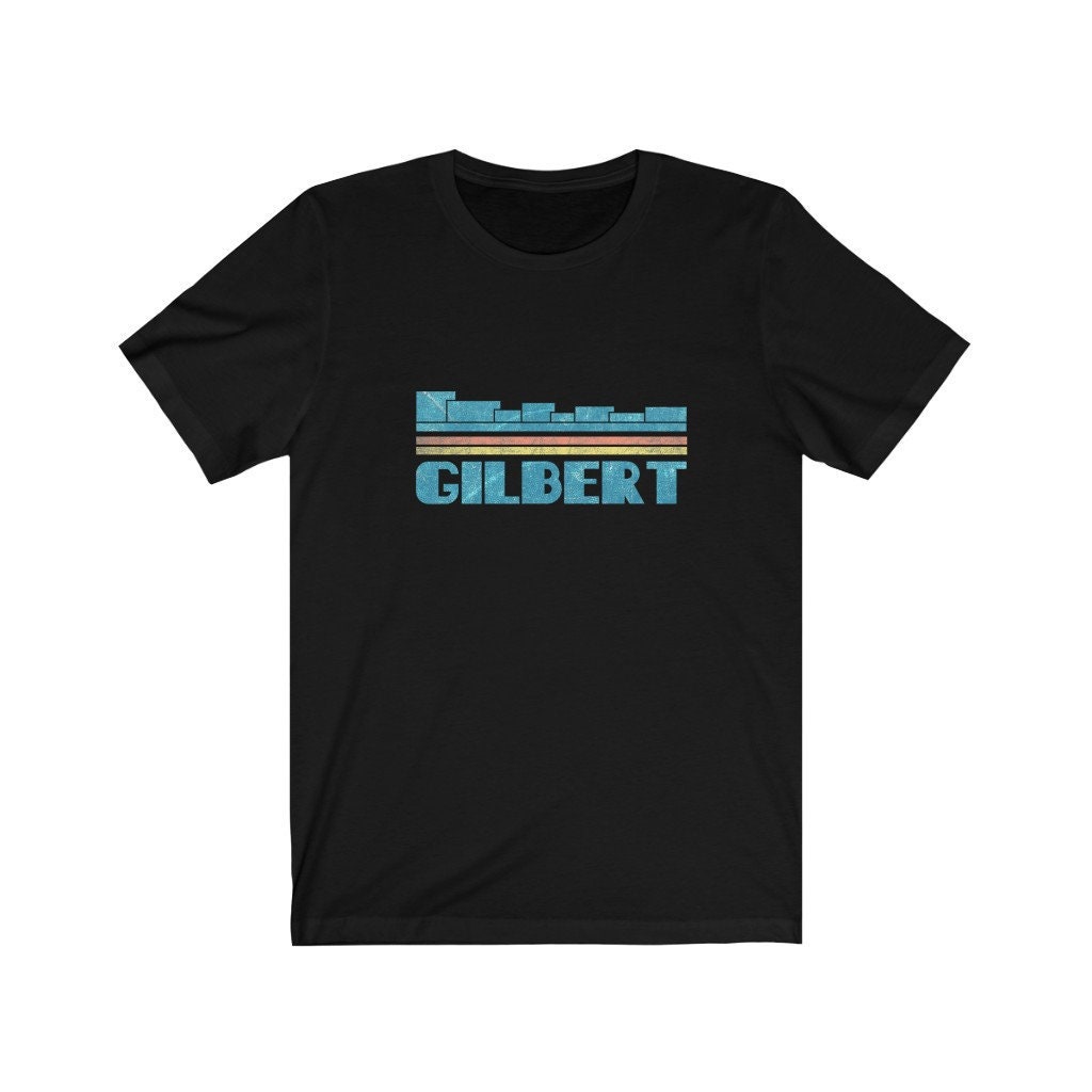 Gilbert Shirt Gilbert City Arizona AZ Skyline Tee Cityscape Etsy