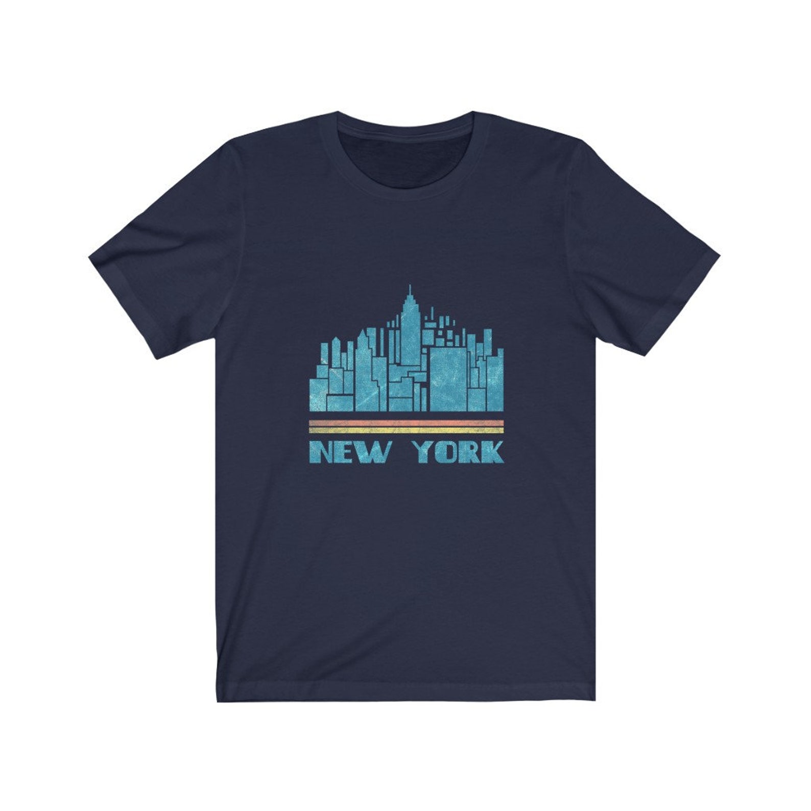 New York Shirt New York City NY Skyline Tee Cityscape Tshirt Etsy UK