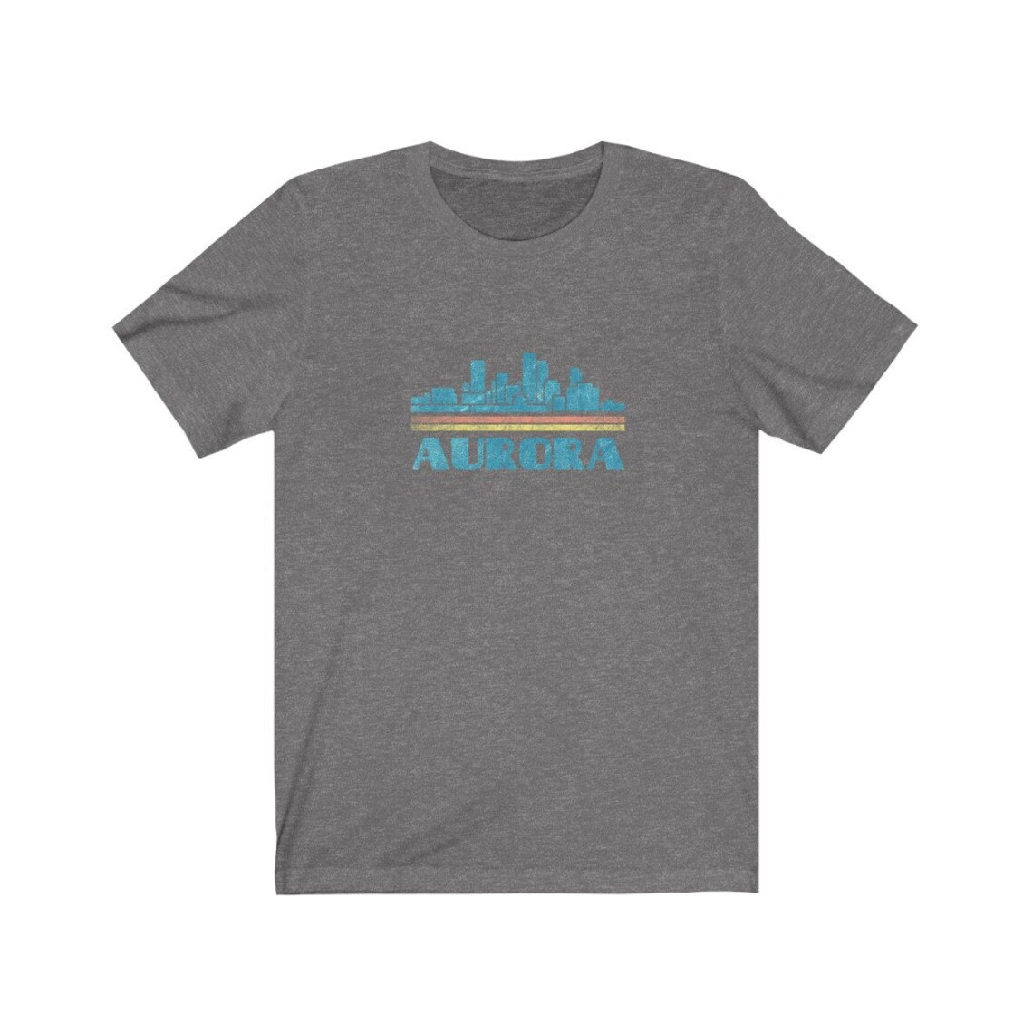 Aurora Shirt Aurora City Colorado CO Skyline Tee Cityscape Tshirt