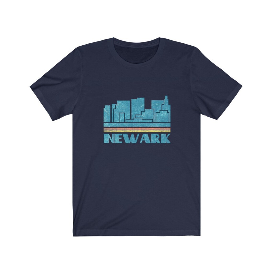 Newark Shirt Newark City New Jersey NJ Skyline Tee Cityscape Tshirt