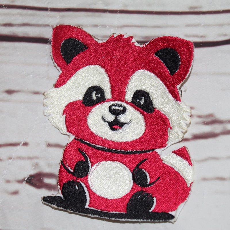 Panda Iron on Patches - Etsy