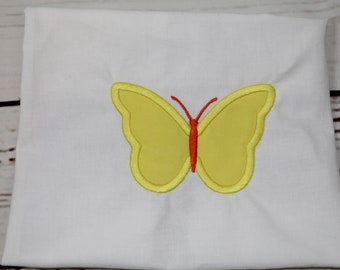 Girls butterfly Embroidered  shirt, girls butterfly shirt, Butterfly shirt