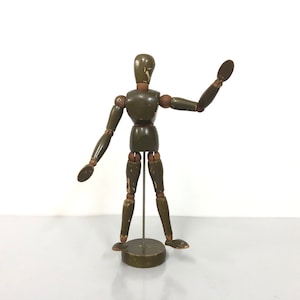 Wonderful Green Wood Human Model
