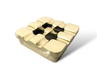逸品 ULTIMA9 真鍮 灰皿 ミッドセンチュリー オブジェ