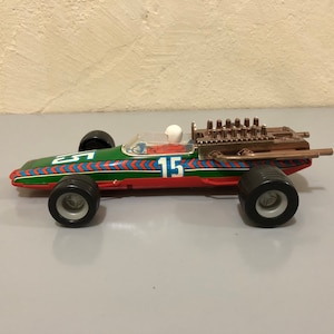 Tin & Plastic Number 15 Formula Car