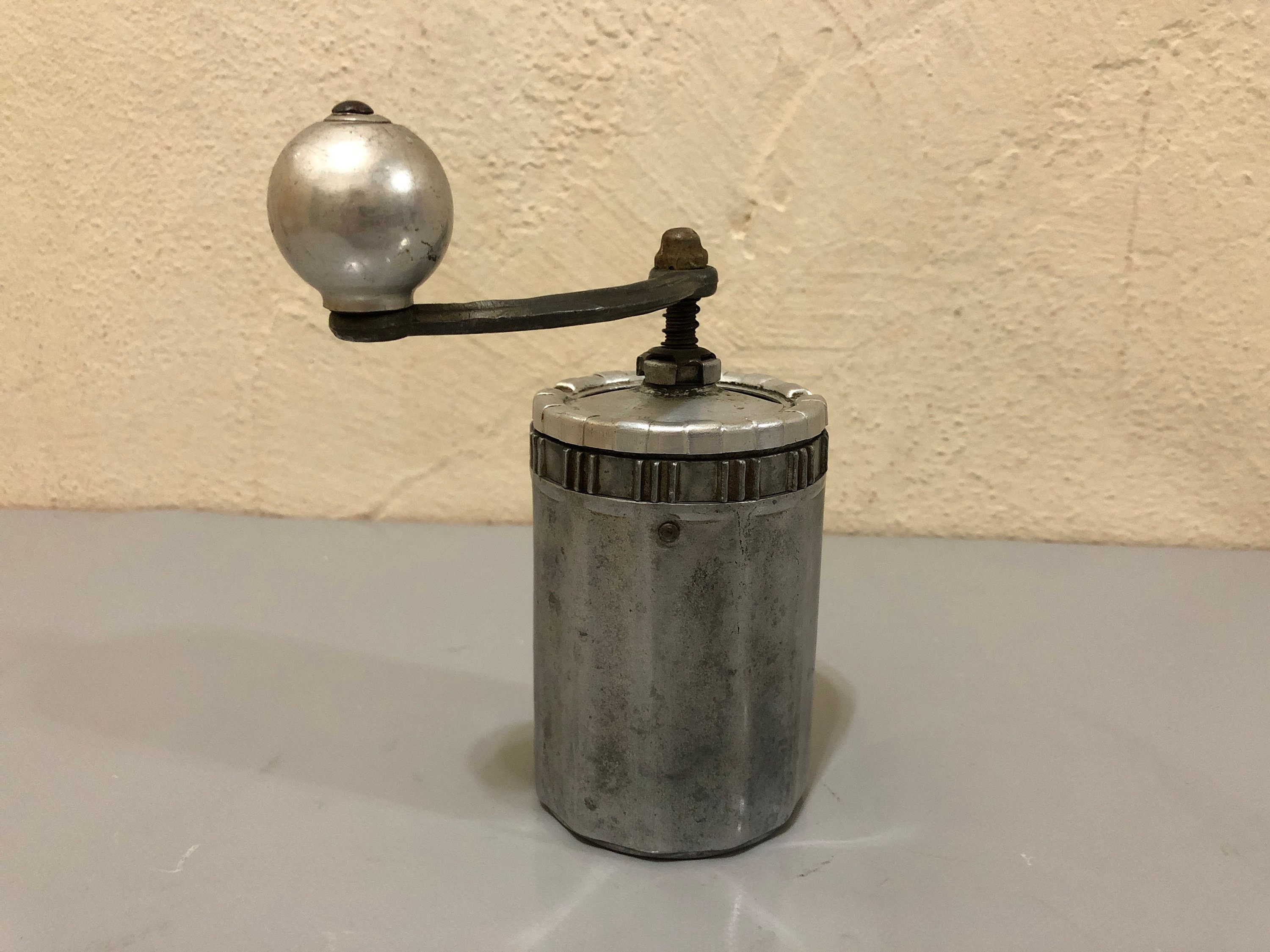 Italian Wonderful Industrial Coffee/Spice Grinder, 1950s, Italy