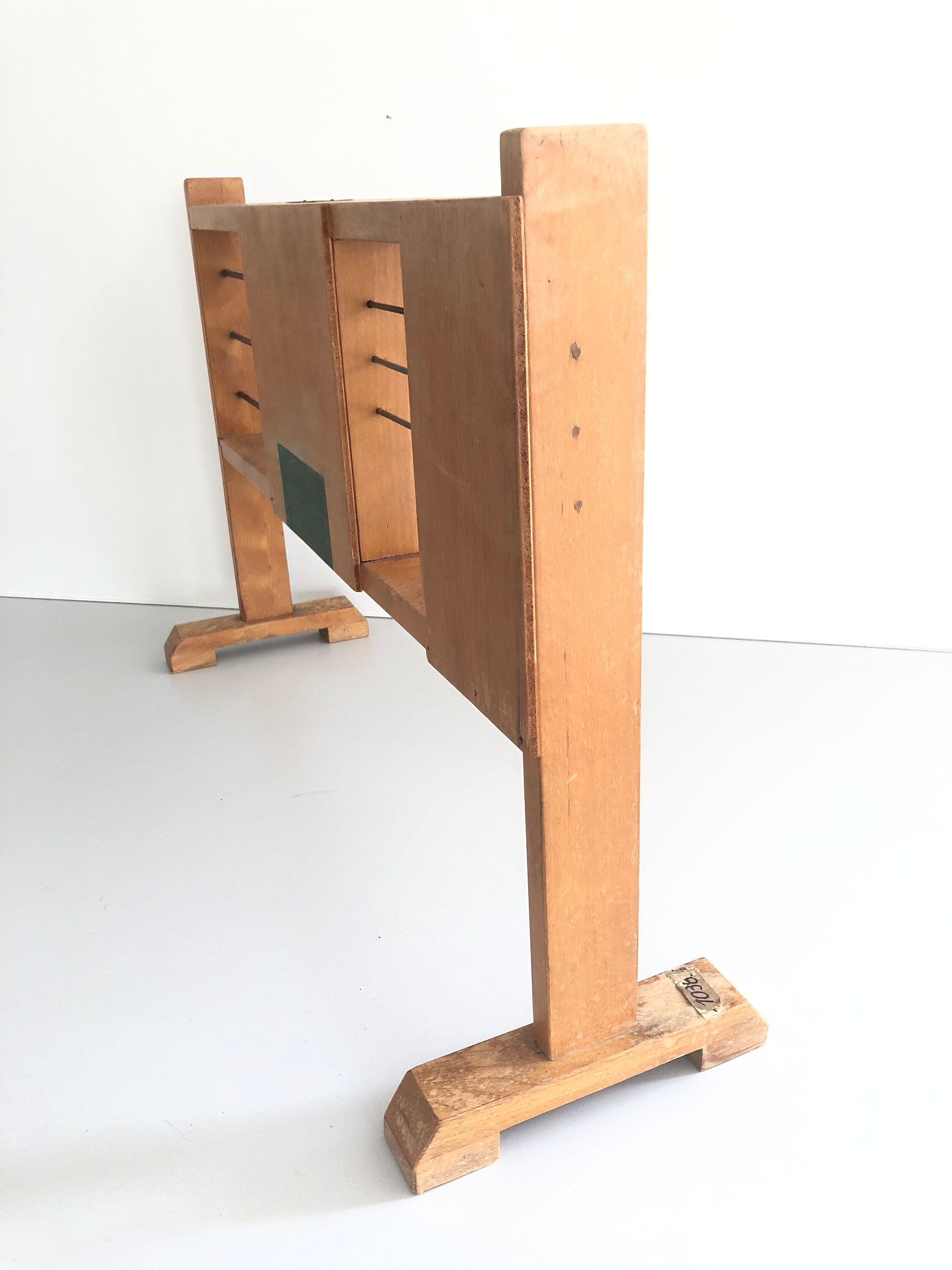 素晴らしい大型アンティークスクールそろばん、Zahlbildgerät Fr